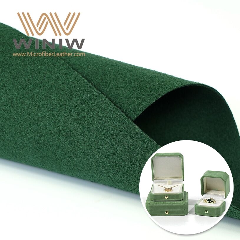 Breathable Ultrasuede Faux Suede Material Fabric For Display Stands