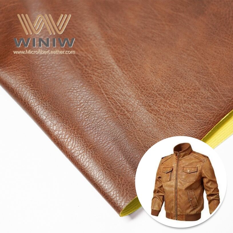 0.8mm Uniform Quality Vegan Synthetic Microfiber Leather For Cape