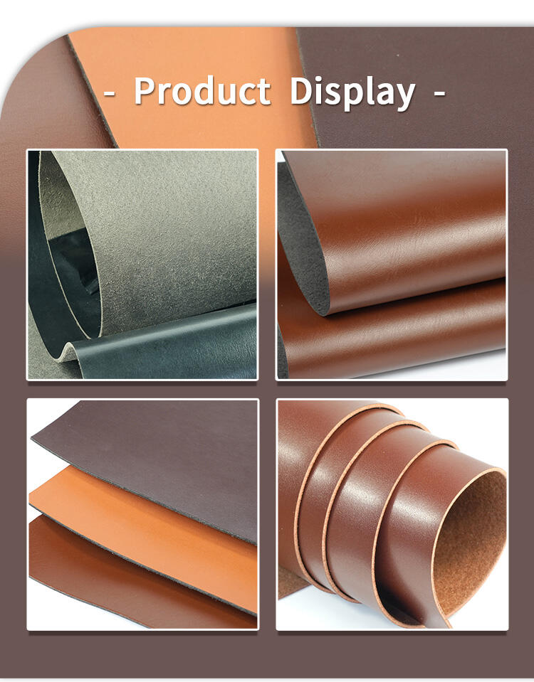 Thick Faux Microfiber Leather For Reinforcement Making Material supplier