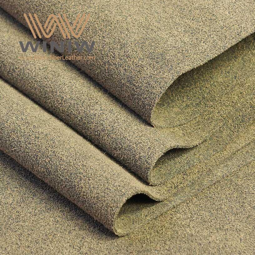 0.7mm Highly Durable Artificial Microfiber Suede Leather Fabric