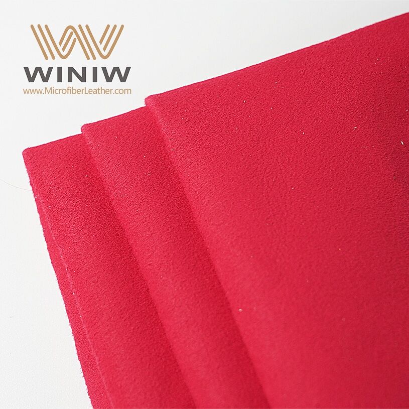 0.6mm Elegant Timeless Look Suede Imitation Micro Fiber Leather