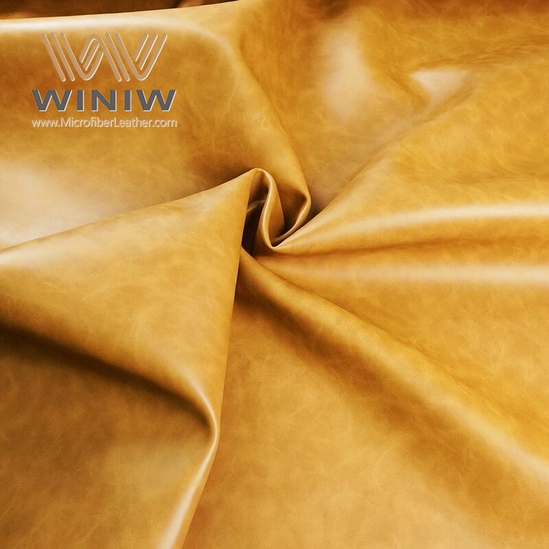 Antifungal Microfiber Artificial Leather Material For Sofa Making factory