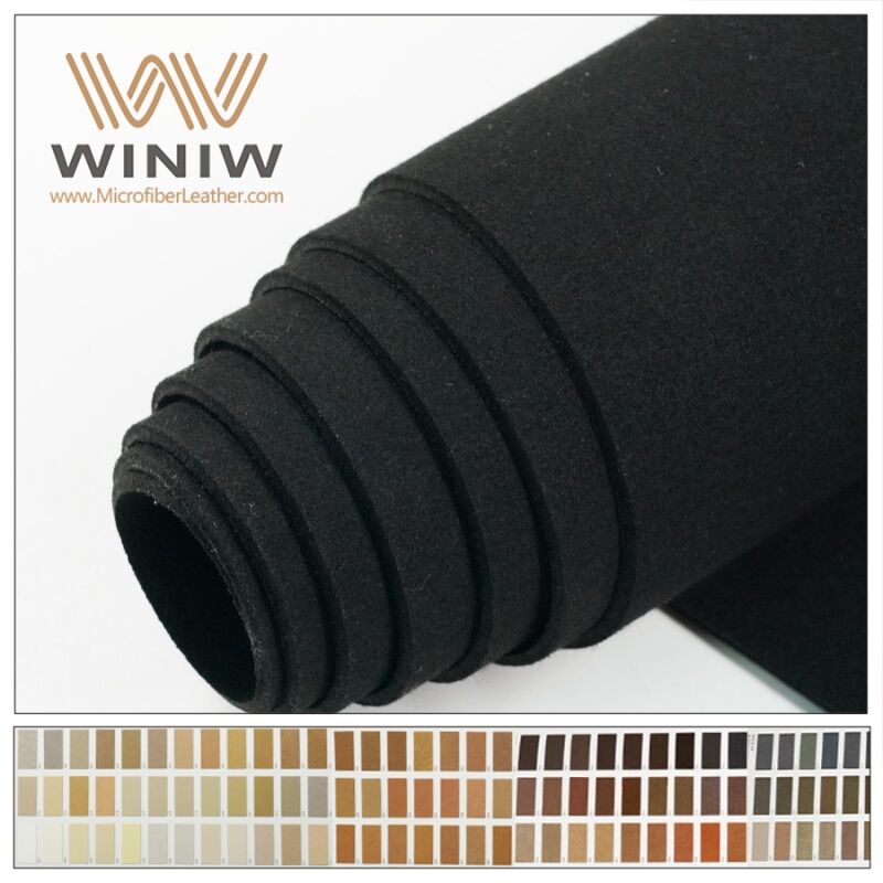 0.6mm Excellent Flexibility Microfiber Base Leather For Furniture