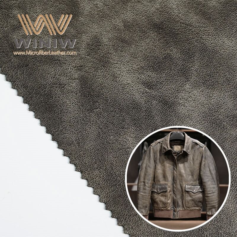 0.8mm Soft And Pliable Texture Garment Synthetic Pu Leather Material