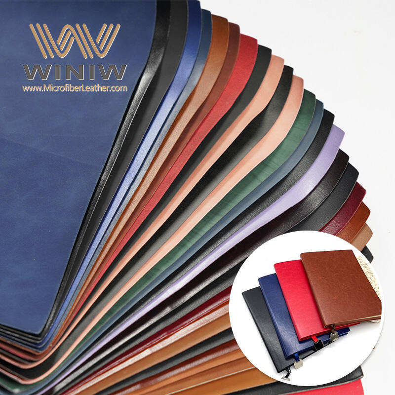 Synthetic Notebook Cover Leather Materials