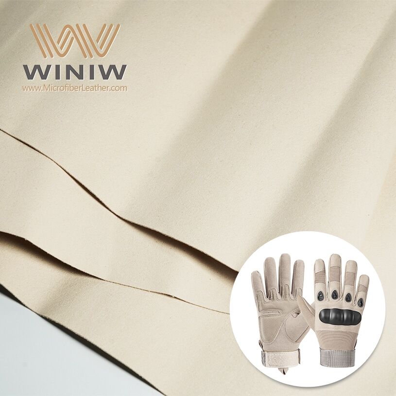 0.6mm Microsuede Suede Faux Leather Textile Material For Safety Gloves