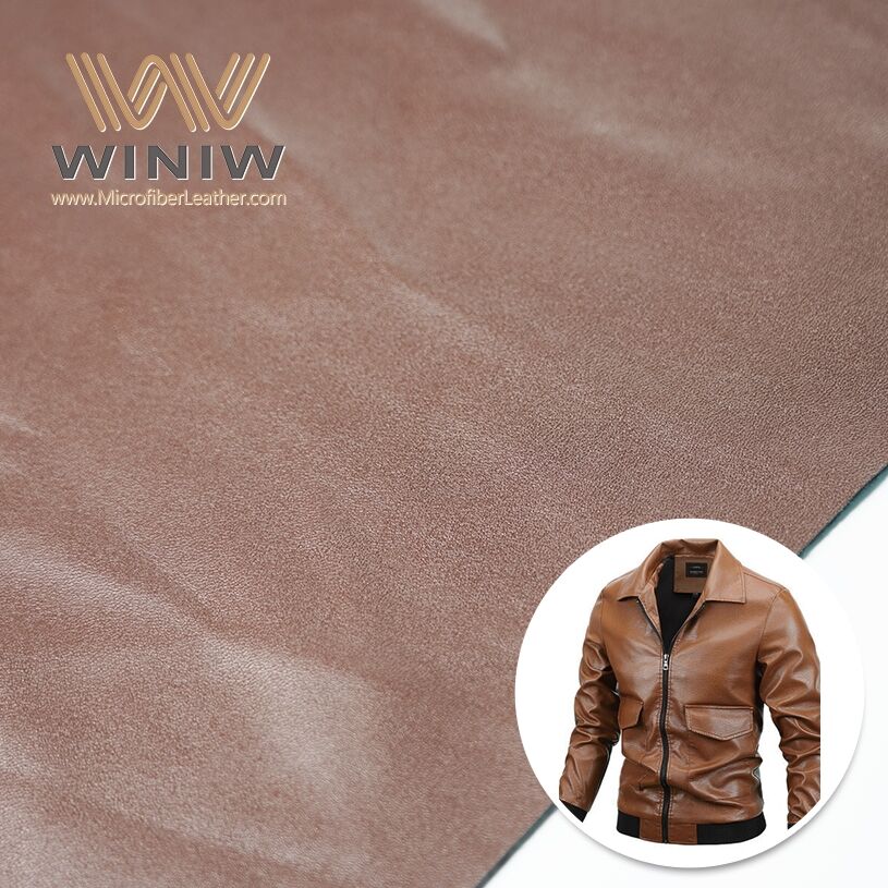 Can Be Embossed Coat Faux Leatherette Microfiber Leather