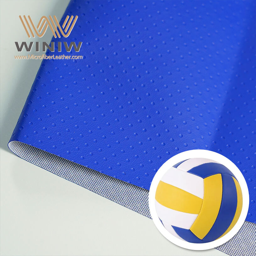 1.5mm Aging Resistance PU Leather Material For Making VolleyBall