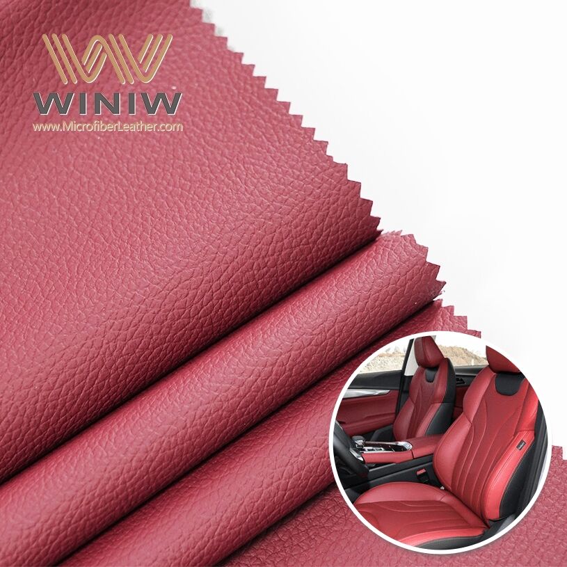 Soft And Comfortable Alcantara Suede Polyurethane Leather Fabric For Seat Upholstery