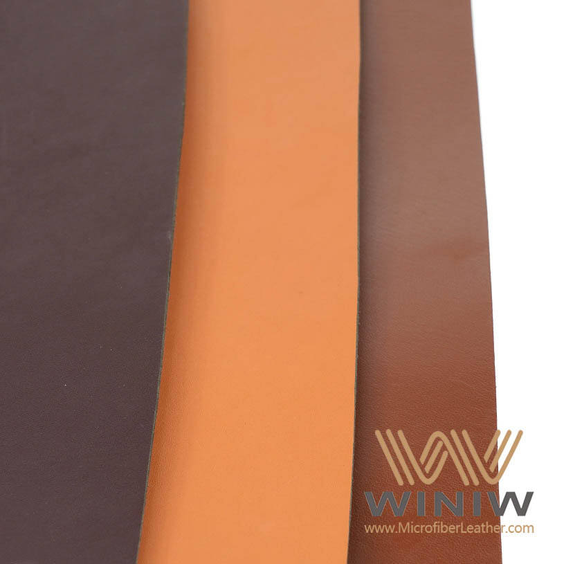 Eco-friendly na Microfiber Faux Material Vegan Reinforcement Leather