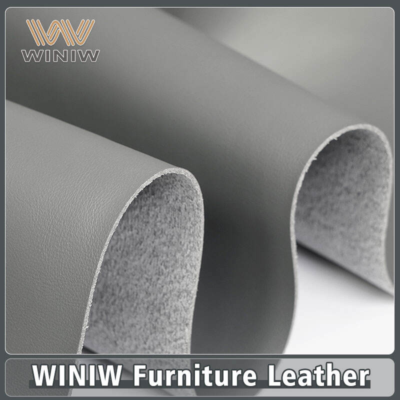 High Strength Microfiber PU Leather For Furniture Upholstery Material