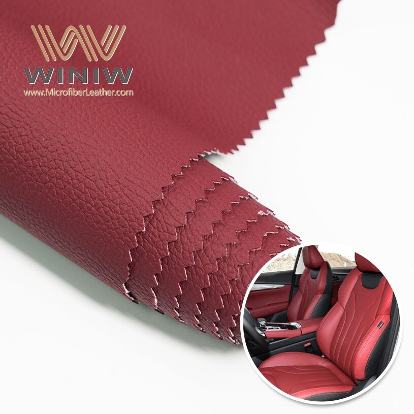 Anti-Mildew Microfiber Leather For Automotive Upholstery