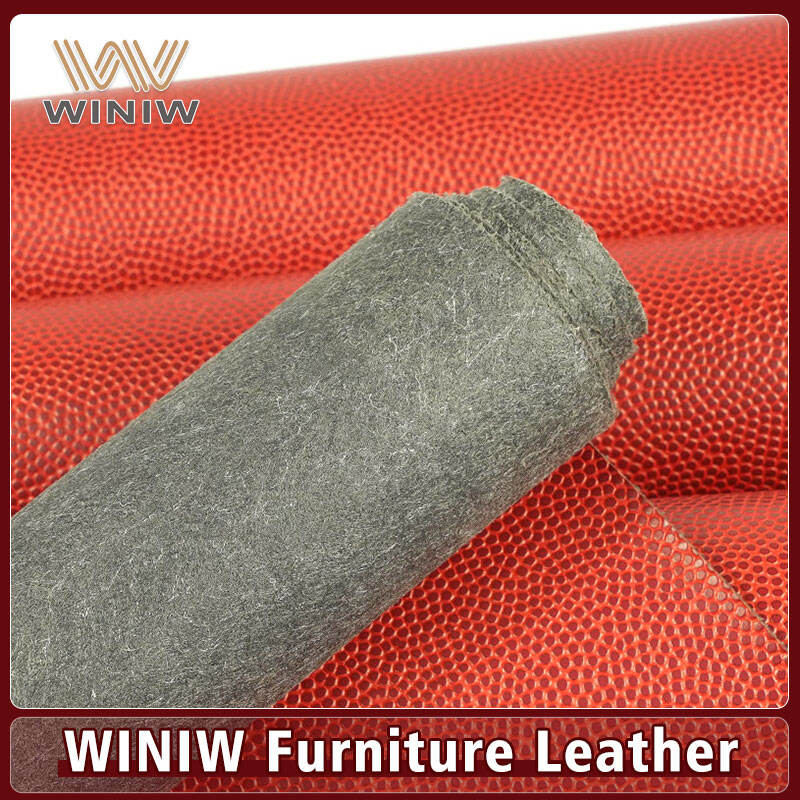 Abrasion Resistant Micro Fiber Faux Fabric Synthetic Sofa Leather