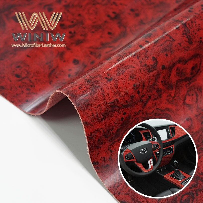 Design And Style Faux Polyurethane Synthetic Leather For Car Seat Covers