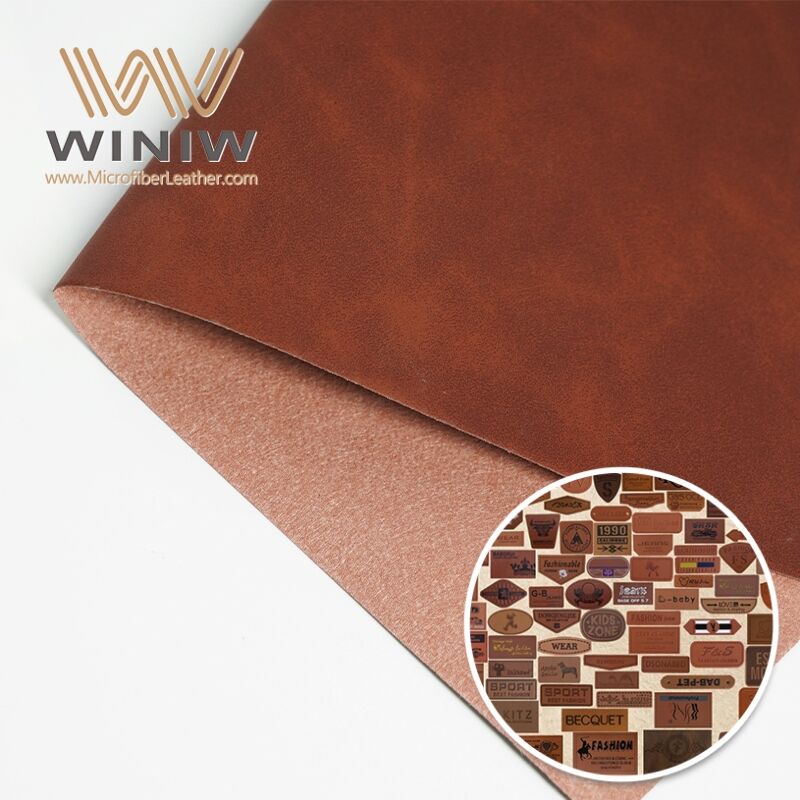 ​​Suede Doppio Lato Antiscarichi Vegan per Carte di Brand​​