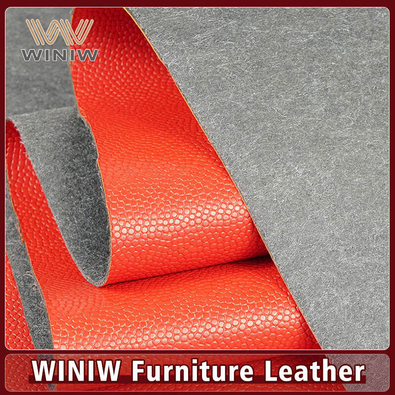 Easy Cutting Soft Microfiber Leather Dining Chair Faux Sofa Material