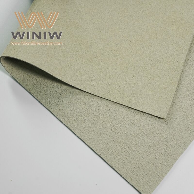 Light Color Numerous Design Style Vegan Microfiber Suede Leather