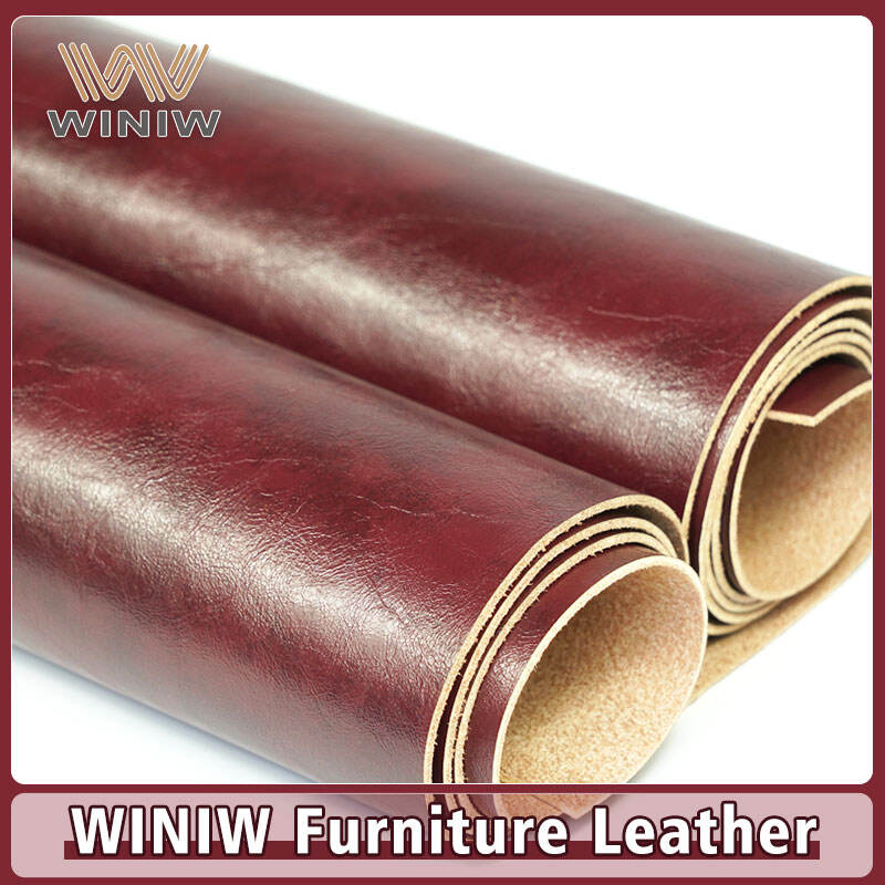 Full Grain Microfiber Domestic Upholstery Imitation Leather Material