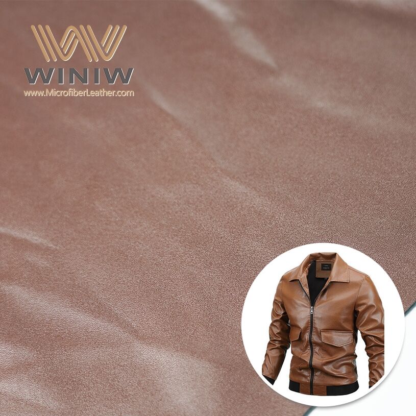 0.8mm Can Be Embossed Coat Faux Leatherette Microfiber Leather