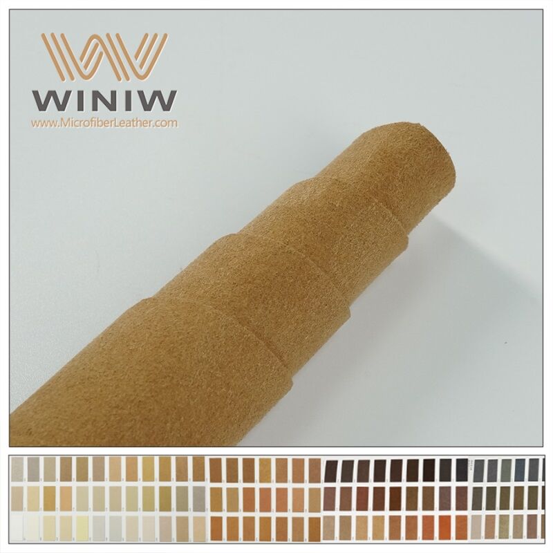 0.6mm Compression Resistant Making Clothing Microfiber Base Leather