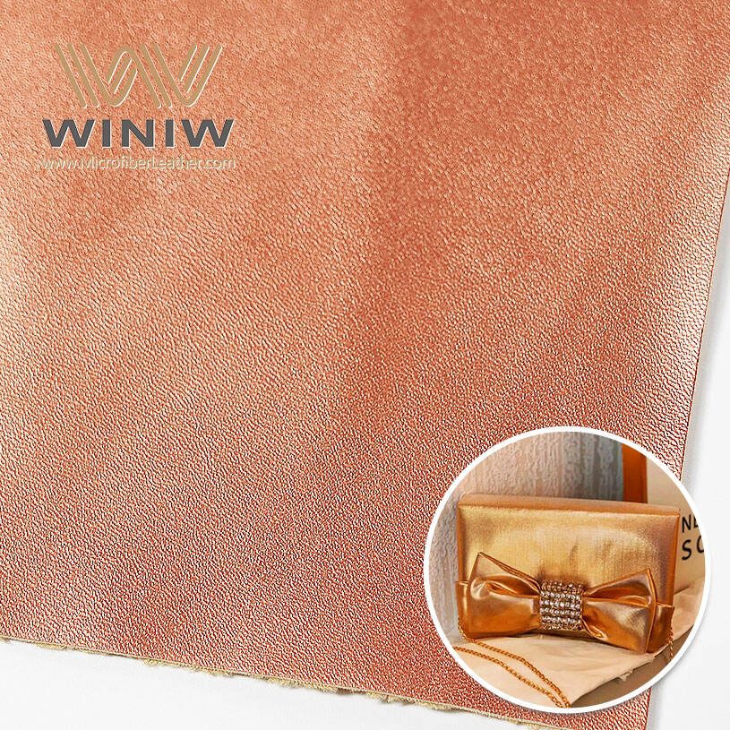 Fadeless Artificial PU Fabric Handbags Making Faux Leather