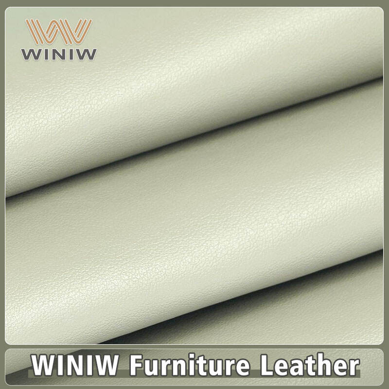 Colorfast Synthetic Upholstery Leather Micro Fiber Chair Material