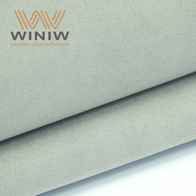 0.8mm Thickness Absorbs Shock Imitation Micro fiber Suede Leather