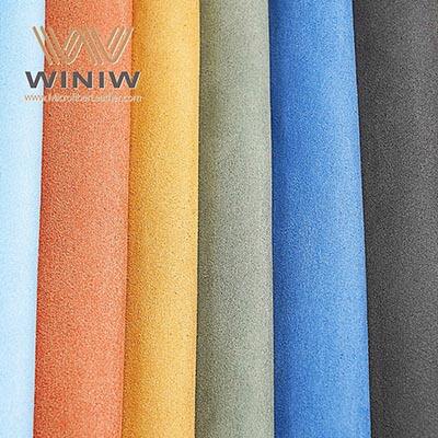 Resistant To Peeling Synthetic Microfiber Suede Leather