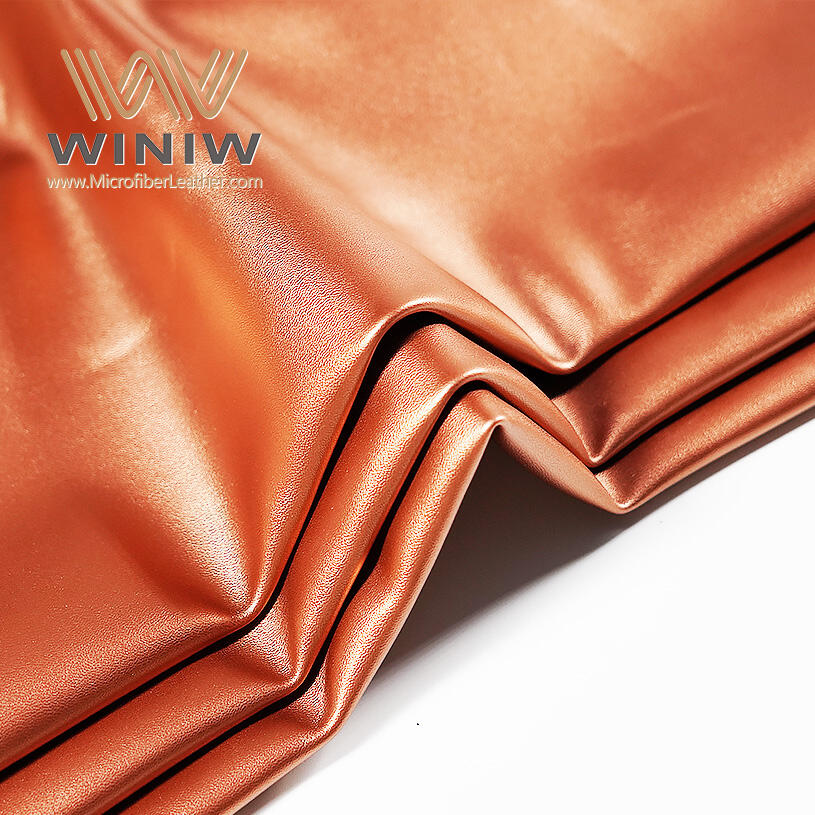 Highly Abrasion Resistant PU Synthetic Leather Fabric For Bag manufacture