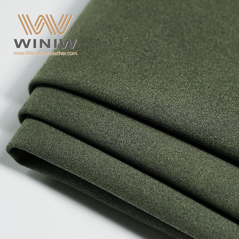 1.1mm Thickness Elegant Aesthetic Appeal Microfiber Suede Fabrics