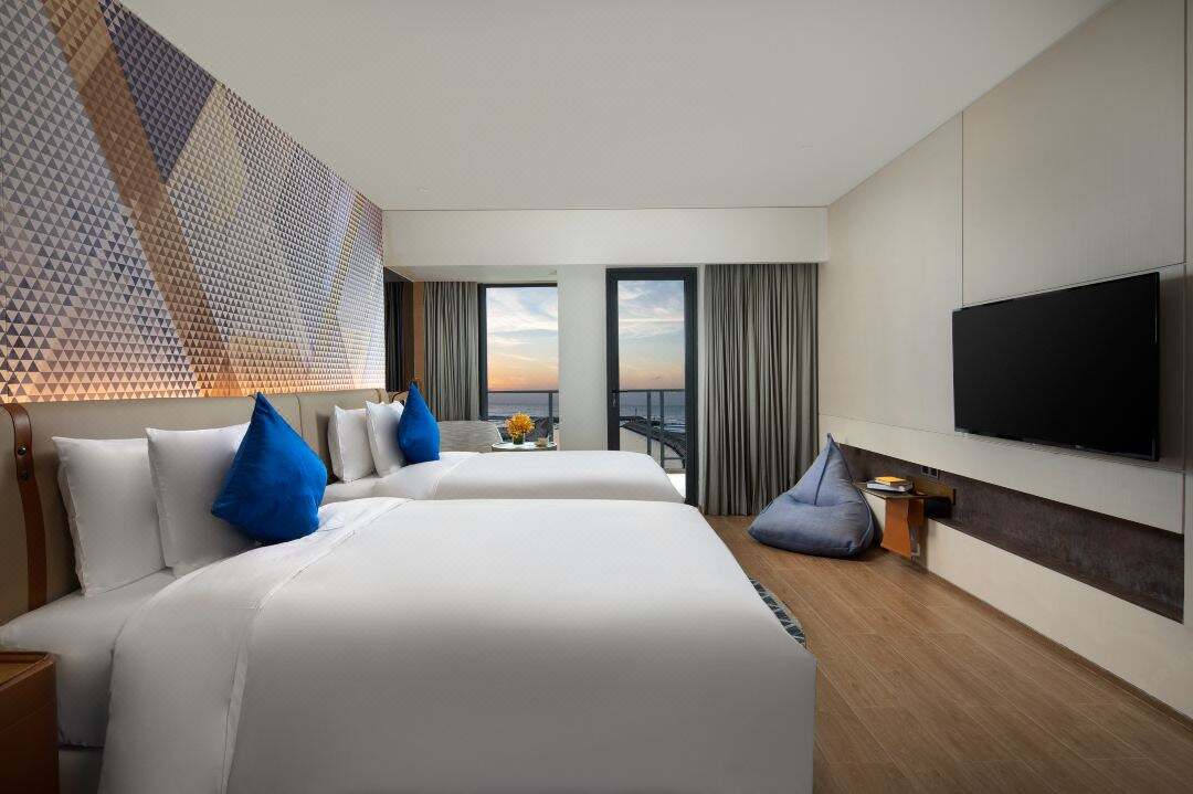 Hotel Indigo Hainan Clear Water Bay Doppelzimmer Einzelbett