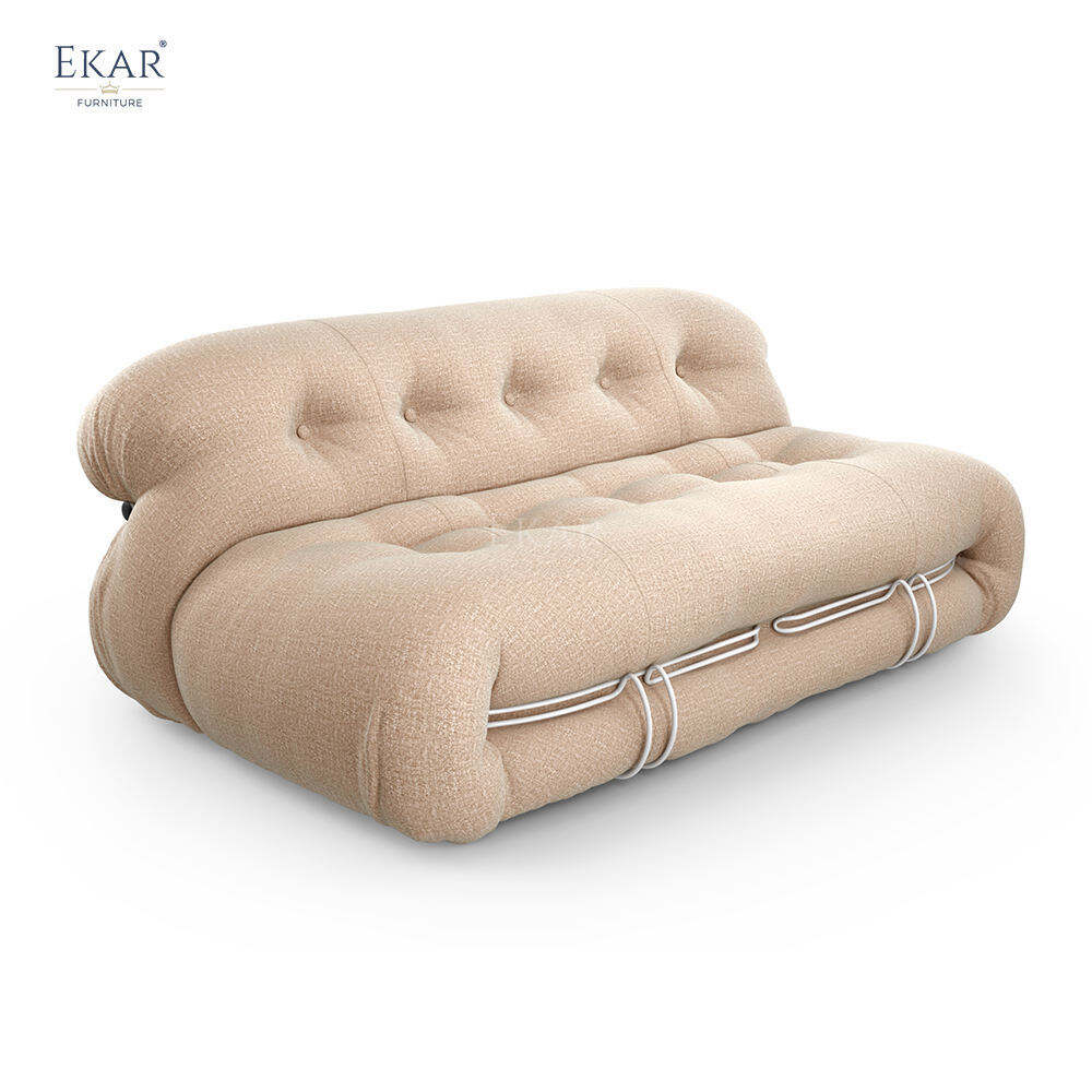 Metal Frame Sofa with Memory Foam and Shaping Sponge: Ultimate Comfort and Support