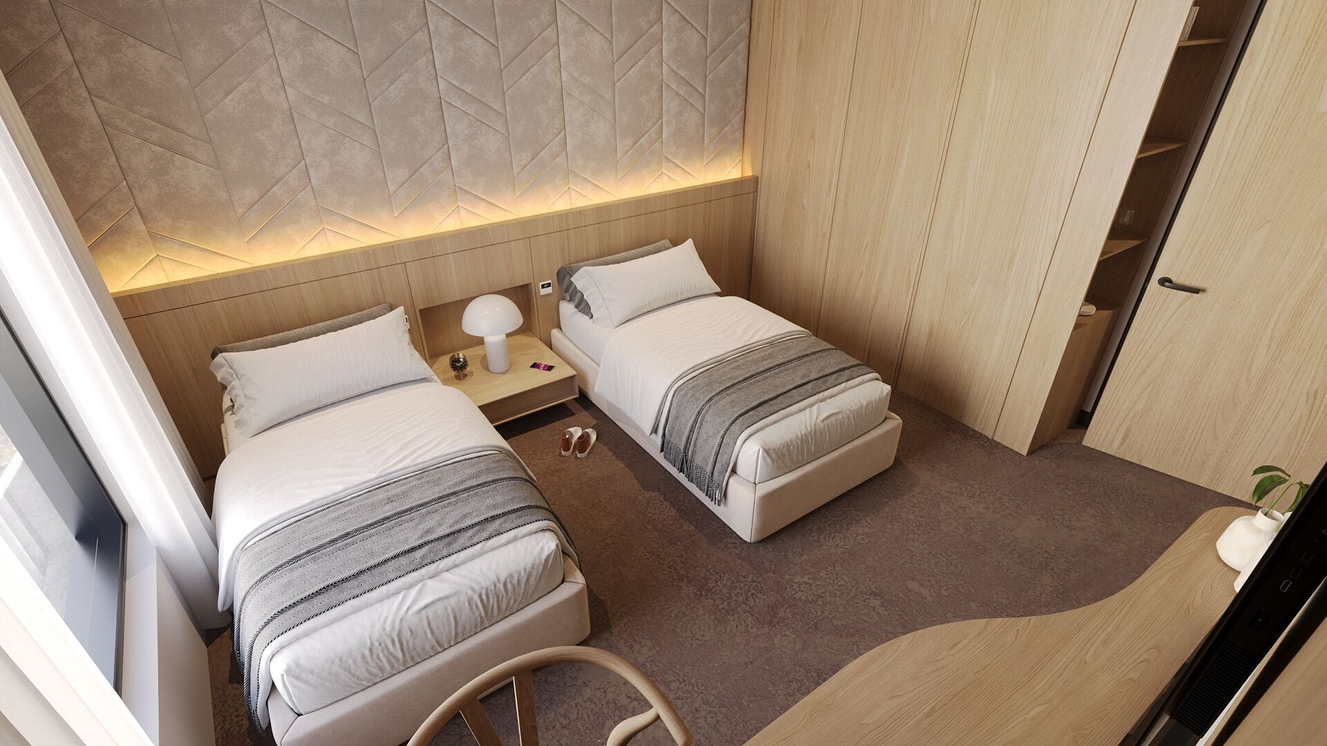 Titular: Apto para un rey: diseño del interior de una suite real saudí