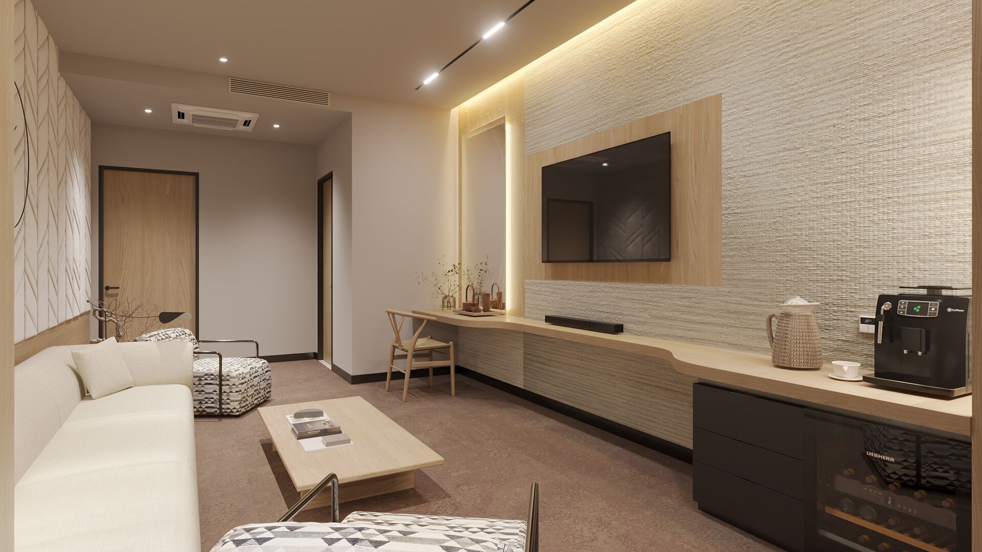 Buong Disenyo ng Hotel Suite ng EKAR FURNITURE para sa Saudi Arabia: Luho na Angkop sa Estilo ng Hospitality ng Saudi