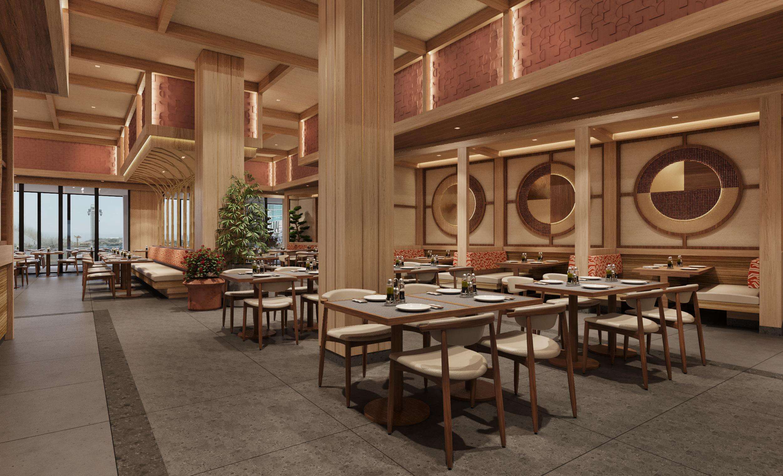 EKAR FURNITURE’s Dubai Chinese Restaurant Project Z: East Meets West in Style