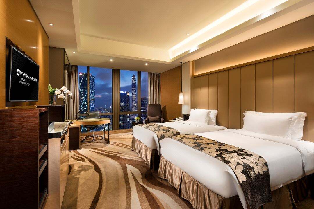 Wyndham Grand Shenzhen Double single bedroom