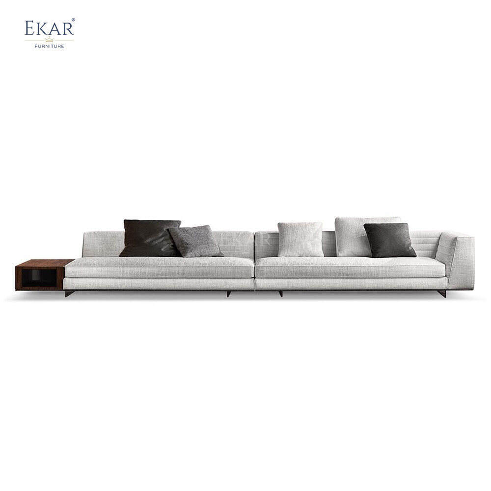 3-Seater Sofa with Armrests and Coffee Table - Versatile Seating Set