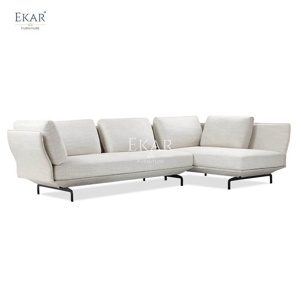 Modern Contemporary Steel Frame Sofa Set Modul