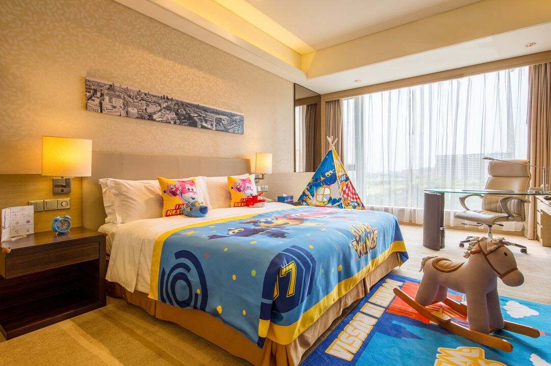 Crowne Plaza Guangzhou Huadu Double single bedroom