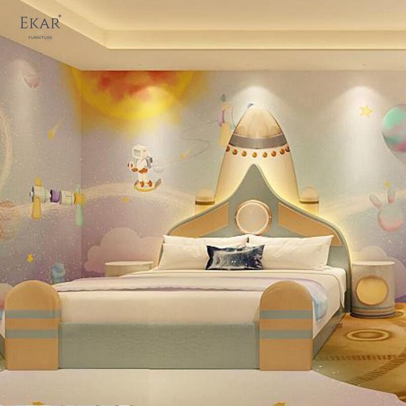 Celestial Explorer Children’s Suite - Space-Themed Bedroom Set for Boutique Hotels & Luxury Villas