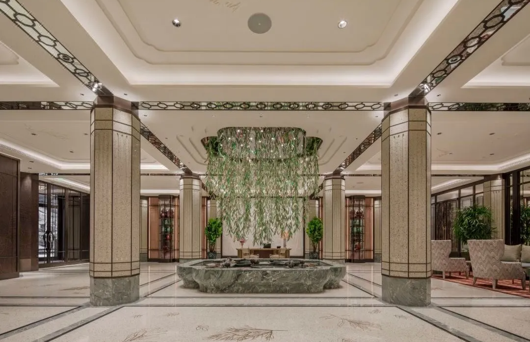 EKAR FURNITURE:s projekt Hangzhou Shangri-La Hotel Projekt Entréområde