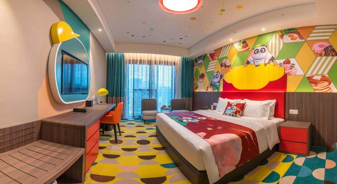 Guangzhou Chimelong Panda Hotel Chambre double simple