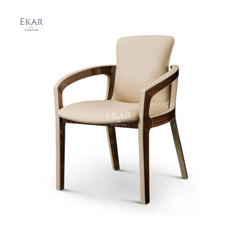 Solid Wood Frame Dining Chair - Classic Elegance for Your Dining Space