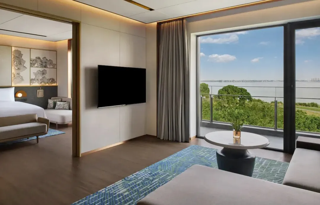 Projeto EKAR FURNITURE no Marriott de Suzhou - Quarto de Hóspedes