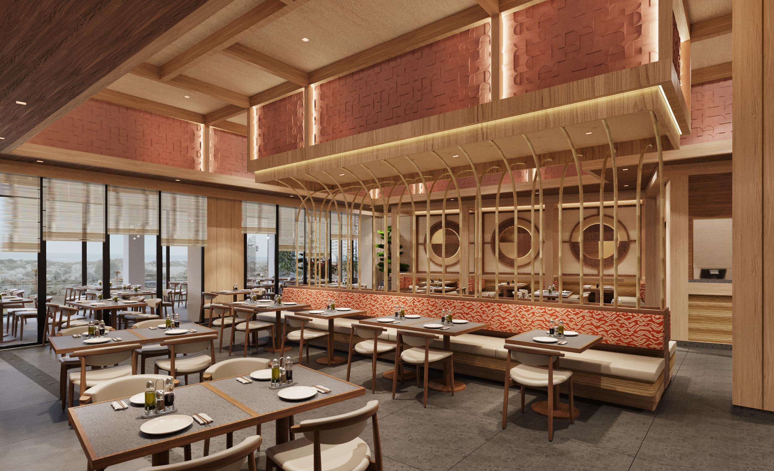 EKAR FURNITURE’s Dubai Chinese Restaurant Project Z: East Meets West in Style