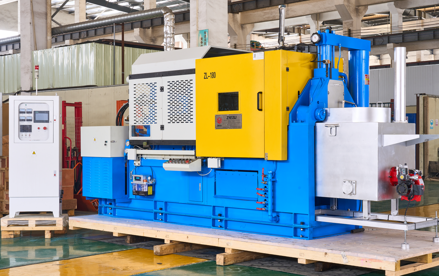 Which hot chamber die casting machine suits zinc production?