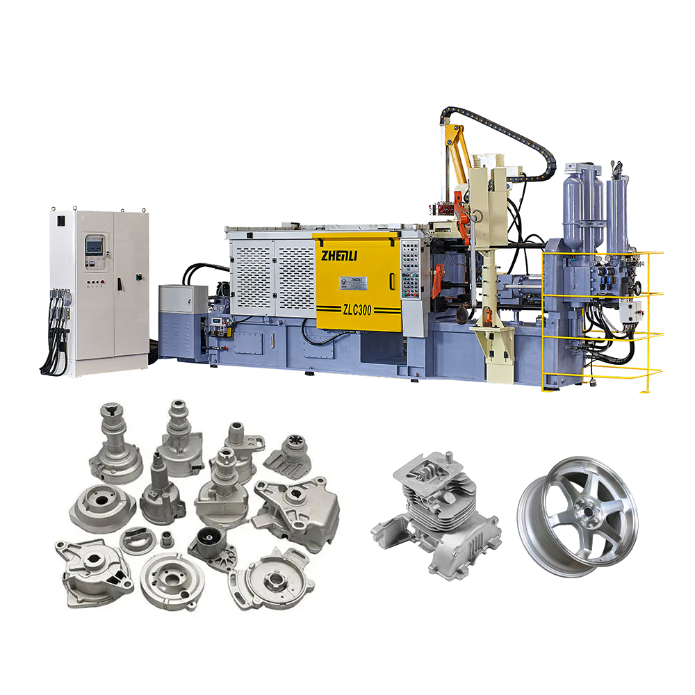 Zhenli 300T Gas Stove Brass Valve Diecasting Machine Automatic Brass Gravity Casting Machine