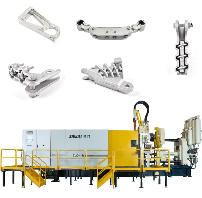 An aluminium die casting machine with advanced shot-end feedback control detects fill asymmetry and reduces scrap from cold shuts.