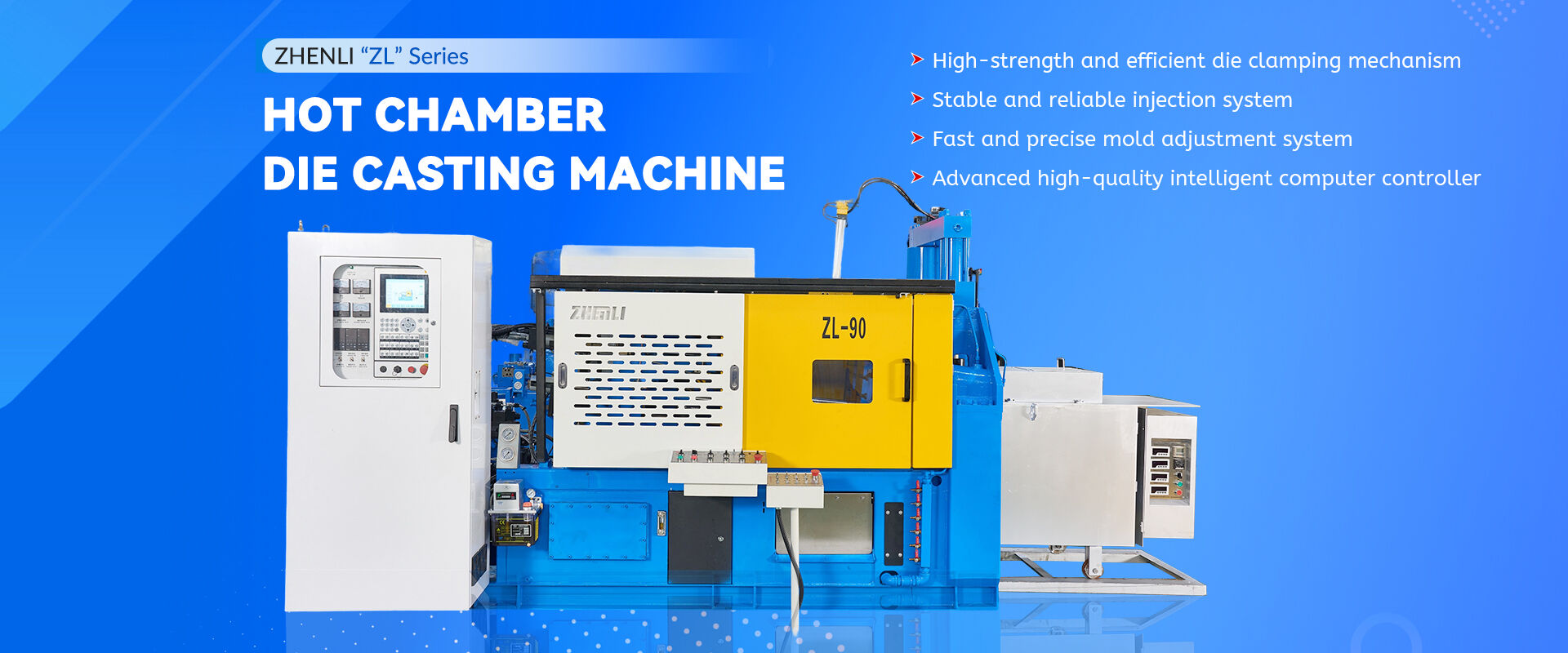 Jiangmen Zhenli Machinery: Cold/Hot Chamber Die Casting Machines