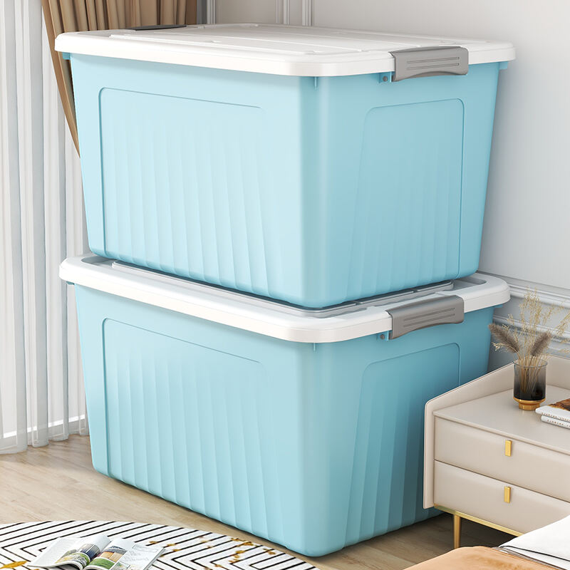Caja de almacenamiento de color sólido